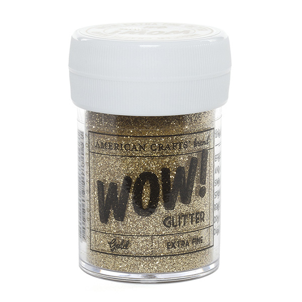 アメリカンクラフト WOW! GLITTER EXTRA FINE GOLD