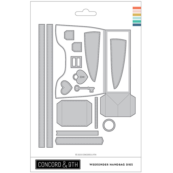 【コンコード＆ナインス/CONCORD & 9TH】ダイ - Weekender Handbag