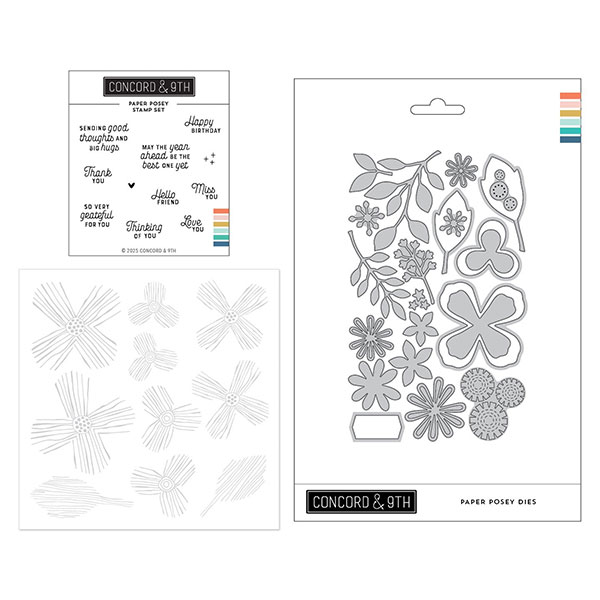 コンコード＆ナインス Paper Posy Bundle