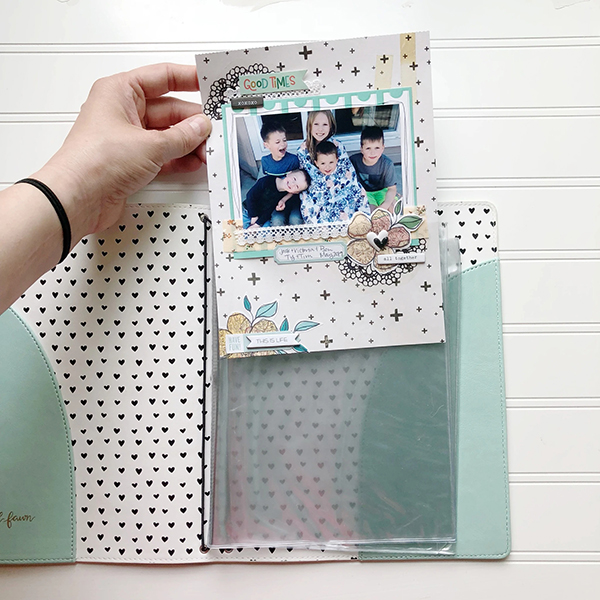 フレックルドフォーン A5 Traveler's notebook scrapbook Insert