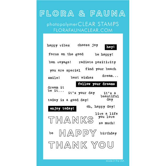 フローラ＆フォーナ クリアスタンプ