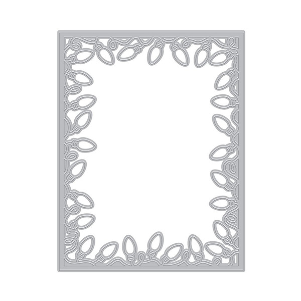 ヒーローアーツ CHRISTMAS LIGHTS BORDER FANCY DIE