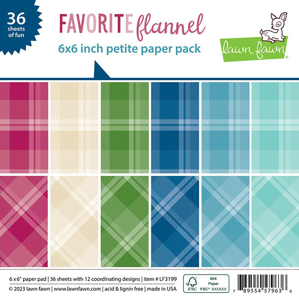 ローンフォーン [favorite flannel] petite paper pack