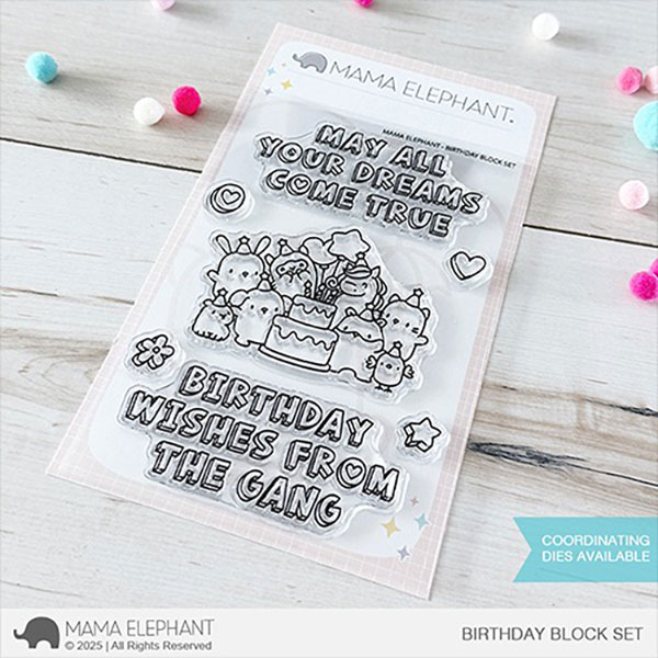 ママエレファント  BIRTHDAY BLOCK SET