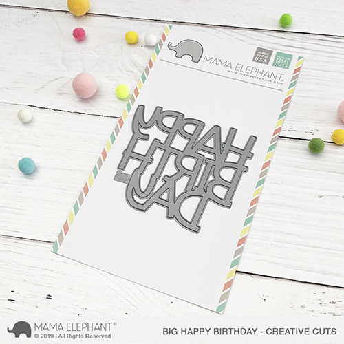 【ママエレファント/MAMA ELEPHANT】ダイ - Big Happy Birthday