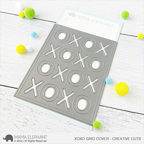 ママエレファント Xoxo Grid Cover