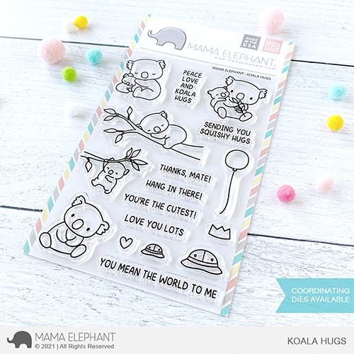 【ママエレファント/MAMA ELEPHANT】クリアスタンプ - KOALA HUGS