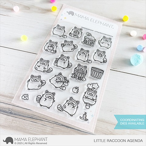 ママエレファント LITTLE RACCOON AGENDA