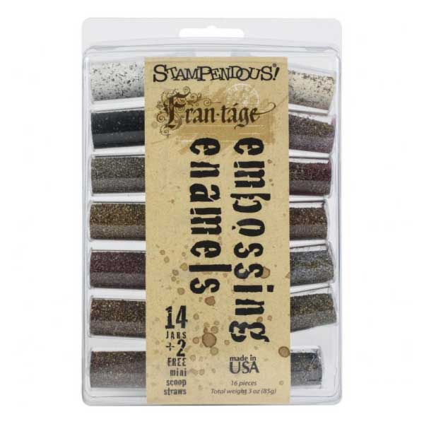 エンボスパウダーセット 14色-Frantage