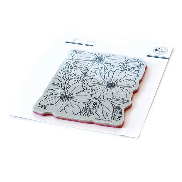 ピンクフレッシュスタジオ Floral Focus cling stamp