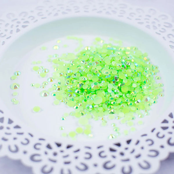 プリティピンクポッシュ Spring Green Jewels