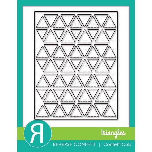 リバースコンフェッティ Triangles Cover Panel