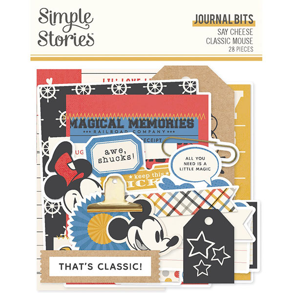 シンプルストーリーズ - [Say Cheese Classic Mouse] Journal Bits & Pieces