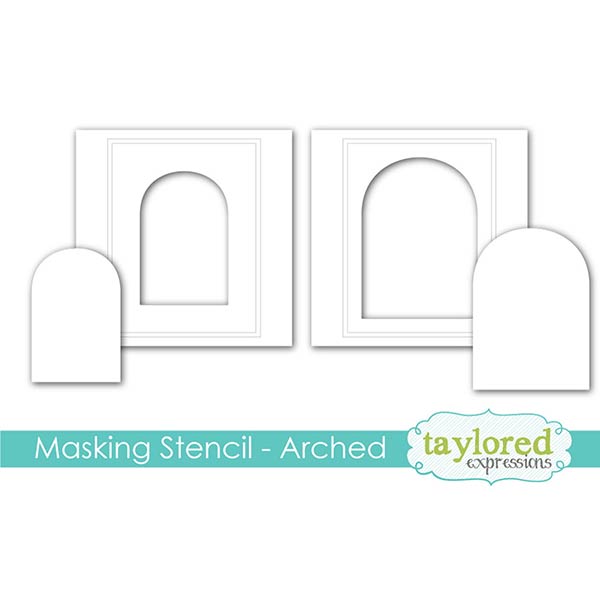 テイラードエクスプレッション Masking Stencils - Arched