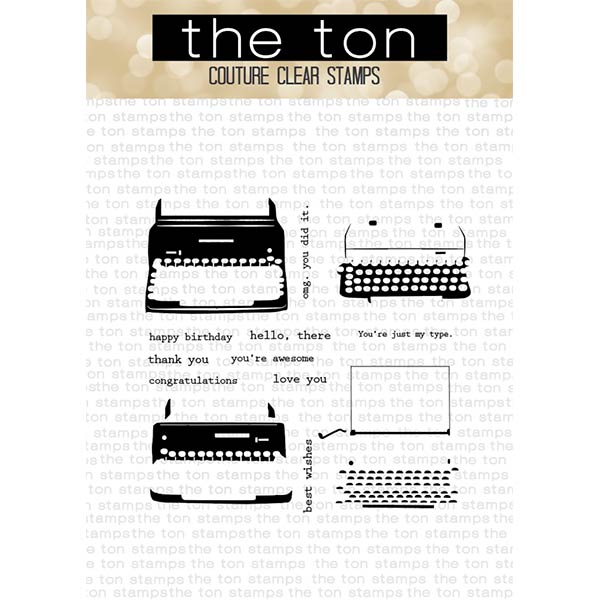 【ザ・トン/The Ton】クリアスタンプ - Vintage Type