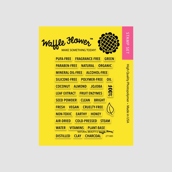 ワッフルフラワー　スタンプ