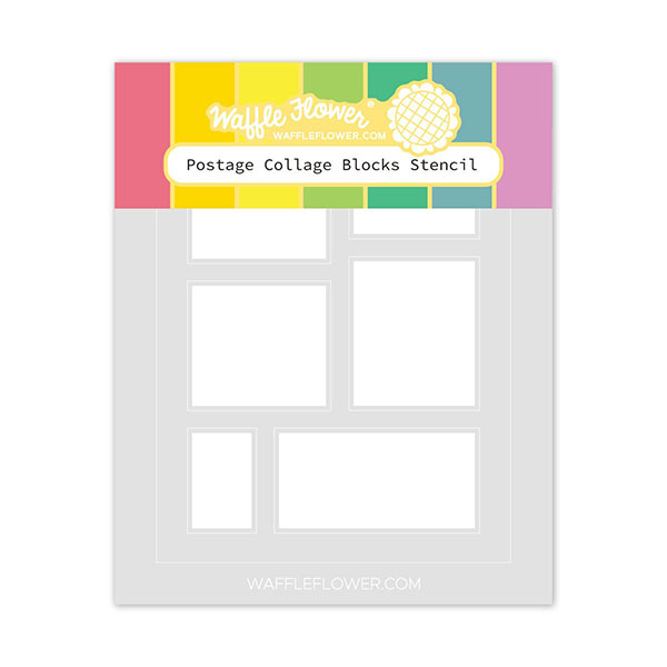 ワッフルフラワー Postage Collage Blocks