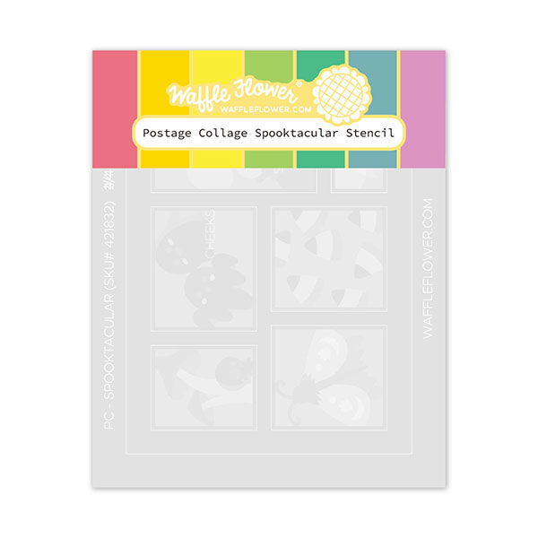 ワッフルフラワー Postage Collage Spooktacular