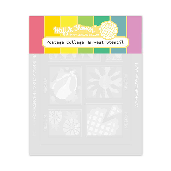 ワッフルフラワー Postage Collage Harvest