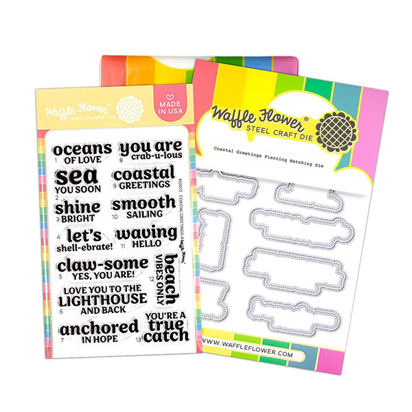 ワッフルフラワー Coastal Greetings Combo
