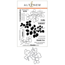 アルテニュー Leaf Canopy Stamp & Die Bundle