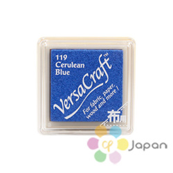 【ツキネコ/TUKINEKO】スタンプインクパッド - バーサクラフト(S)　セルリアンブルー