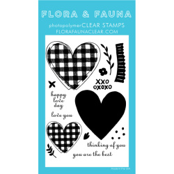 フローラ＆フォーナ Buffalo Plaid Heart