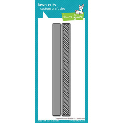 ローンフォーン diagonal stripes border
