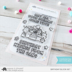 ママエレファント  BIRTHDAY BLOCK SET
