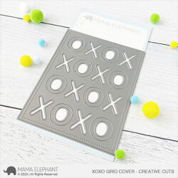 ママエレファント Xoxo Grid Cover