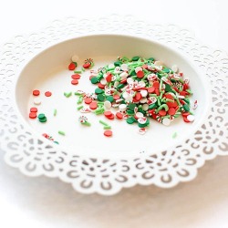 プリティピンクポッシュ Jolly Santa Clay Confetti