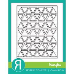 リバースコンフェッティ Triangles Cover Panel