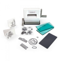 シジックス Sizzix ダイカットマシン Sidekick Starter Kit White Gray