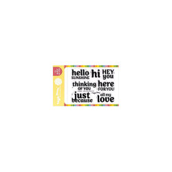 ワッフルフラワー Hello Sunshine Sentiments