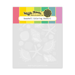 ワッフルフラワー Seashell Coloring