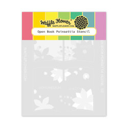 ワッフルフラワー Open Book Poinsettia