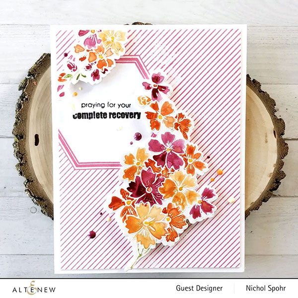 アルテニュー/Altenew】クリアスタンプ - Mini Starry Flower