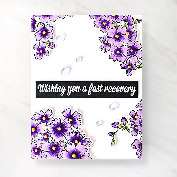 アルテニュー/Altenew】クリアスタンプ - Mini Starry Flower