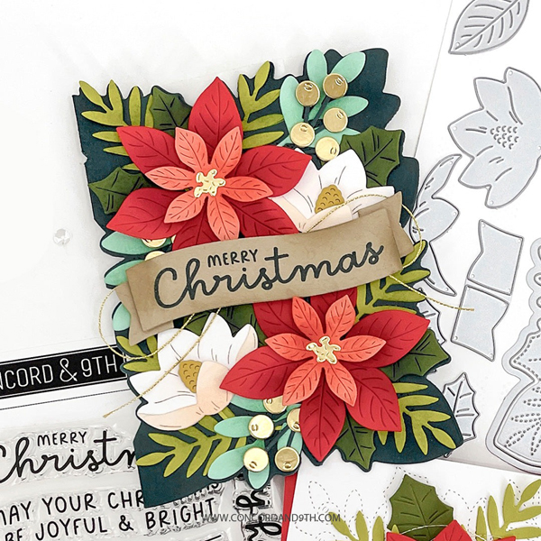 コンコードアンドナインスConcord & 9thターンアバウト8点セットまとめ コンコード＆ナインス/CONCORD & 9TH】ダイ - Festive Blooms