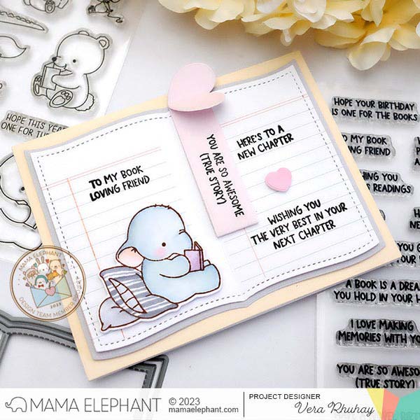 ママエレファント/MAMA ELEPHANT】クリアスタンプ＆ダイセット