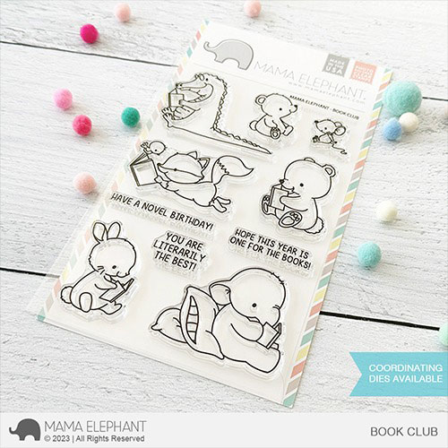 クリアスタンプ　ママエレファント ママエレファント/MAMA ELEPHANT】クリアスタンプ＆ダイセット