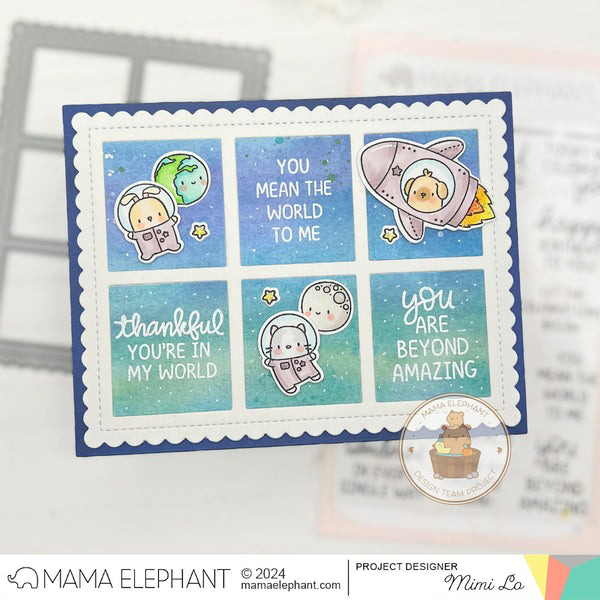 クリアスタンプ　ママエレファント ママエレファント/MAMA ELEPHANT】クリアスタンプ - THINKING OF YOU