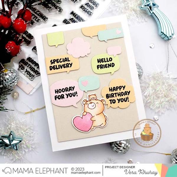 ママエレファント/MAMA ELEPHANT】クリアスタンプ - ESSENTIAL