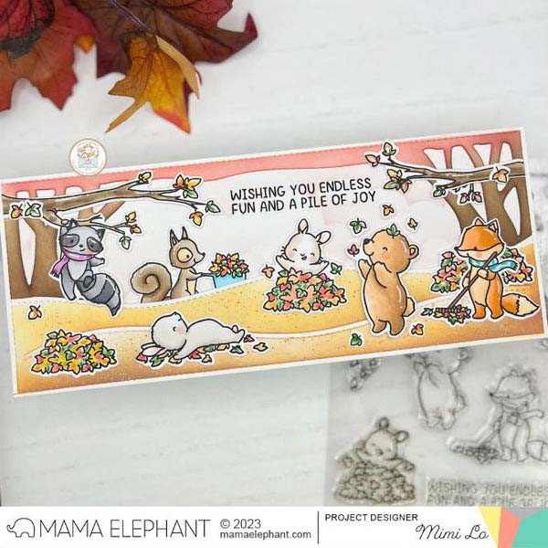 ママエレファント/MAMA ELEPHANT】クリアスタンプ＆ダイセット