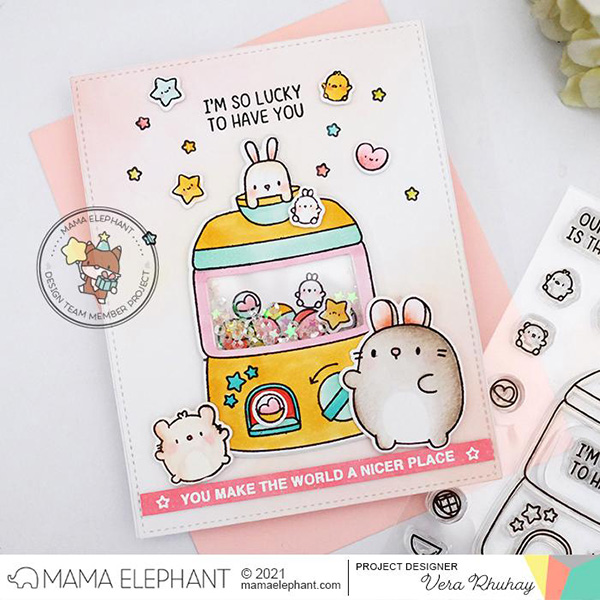 ママエレファント/MAMA ELEPHANT】クリアスタンプ - LIL TOY MACHINE
