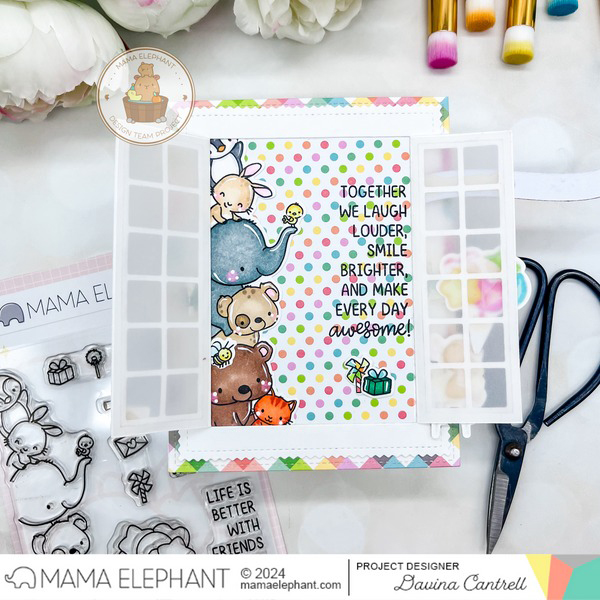ママエレファント/MAMA ELEPHANT】クリアスタンプ＆ダイセット