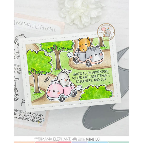 ママエレファント/MAMA ELEPHANT】クリアスタンプ＆ダイセット