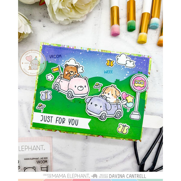 クリアスタンプ　ママエレファント ママエレファント/MAMA ELEPHANT】クリアスタンプ＆ダイセット