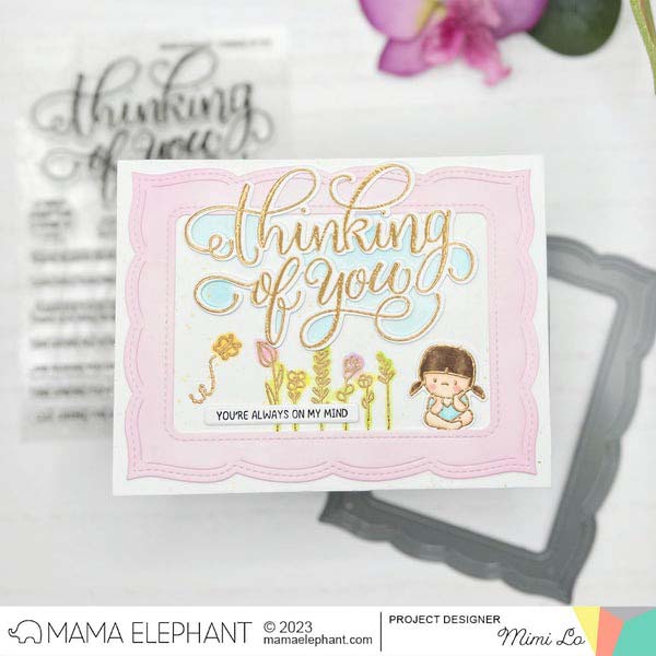 クリアスタンプ　ママエレファント ママエレファント/MAMA ELEPHANT】クリアスタンプ - CELEBRATING YOU