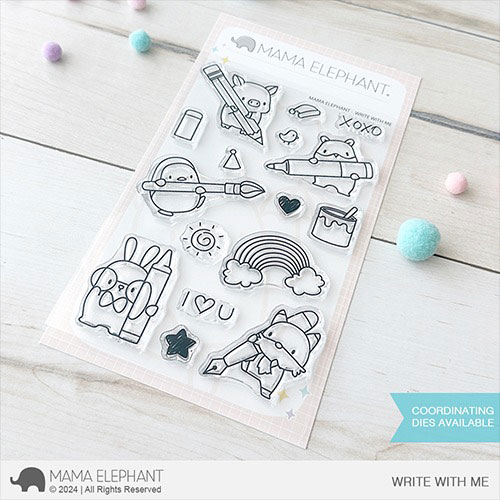 ママエレファント/MAMA ELEPHANT】クリアスタンプ - LITTLE BEAR AGENDA